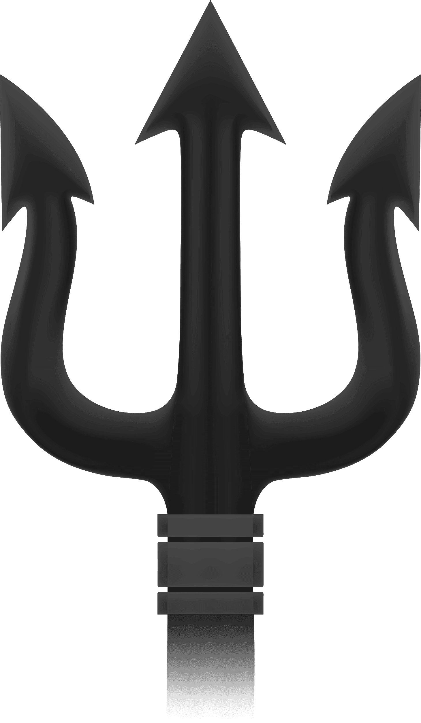 Poseidon logo outline